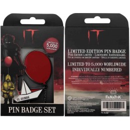 FANATTIK STEPHEN KING'S IT PIN BADGE LIMITED ED.