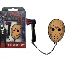 FRIDAY THE 13TH PIN BADGE SPILLA FANATTIK