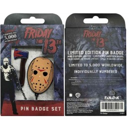 FANATTIK FRIDAY THE 13TH PIN BADGE LIMITED ED.