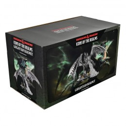 WIZKIDS DUNGEONS AND DRAGONS ICONS OF THE REALMS GARGANTUAN BAHAMUT FIGURE