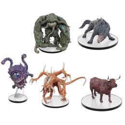 WIZKIDS ICONS OF THE REALMS BALDURE'S GATE 8X BOOSTER BRICK MINIATURES