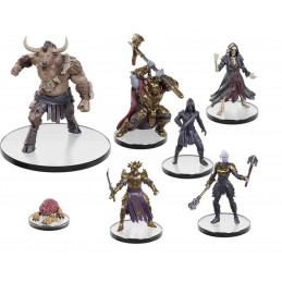 WIZKIDS ICONS OF THE REALMS BALDURE'S GATE 8X BOOSTER BRICK MINIATURES