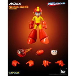 THREEZERO MEGAMAN ROCKMAN FIRE STORM MDLX 4 INCHES ACTION FIGURE