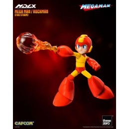 THREEZERO MEGAMAN ROCKMAN FIRE STORM MDLX 4 INCHES ACTION FIGURE