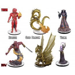 WIZKIDS ICONS OF THE REALMS 50TH ANNIVERSARY 8X BOOSTER BRICK MINIATURES