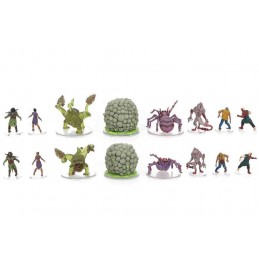 WIZKIDS ICONS OF THE REALMS PHANDELVER AND BELOW THE SHATTERED OBELISK 8X BOOSTER BRICK MINIATURES