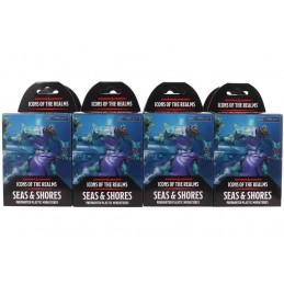 ICONS OF THE REALMS SEAS AND SHORES 8X BOOSTER BRICK MINIATURE WIZKIDS