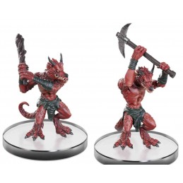 WIZKIDS ICONS OF THE REALMS ADVENTURE IN A BOX RED DRAGON'S LAIR SET MINIATURES