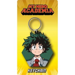 MY HERO ACADEMIA DEKU FACE PORTACHIAVI IN GOMMA PYRAMID INTERNATIONAL