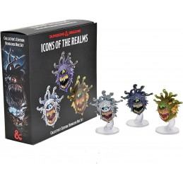 WIZKIDS ICONS OF THE REALMS COLLECTOR'S EDITION BEHOLDER BOX SET 3X MINIATURES