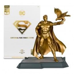 MC FARLANE DC MULTIVERSE SUPERMAN CENTENNIAL PARK TRIBUTE GOLD LABEL ACTION FIGURE