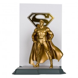 MC FARLANE DC MULTIVERSE SUPERMAN CENTENNIAL PARK TRIBUTE GOLD LABEL ACTION FIGURE