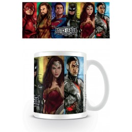 PYRAMID INTERNATIONAL JUSTICE LEAGUE MOVIE HEROES CERAMIC MUG TAZZA