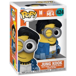 FUNKO FUNKO POP! DESPICABLE ME 4 X BTS JUNG KOOK BOBBLE HEAD FIGURE