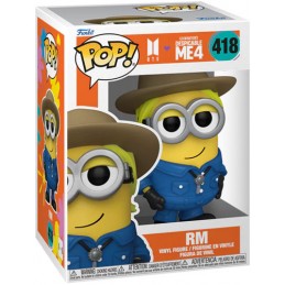 FUNKO FUNKO POP! DESPICABLE ME 4 X BTS RM BOBBLE HEAD FIGURE