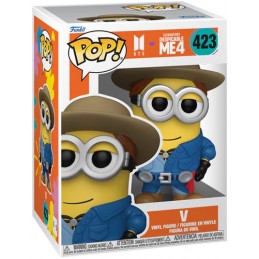 FUNKO FUNKO POP! DESPICABLE ME 4 X BTS V BOBBLE HEAD FIGURE