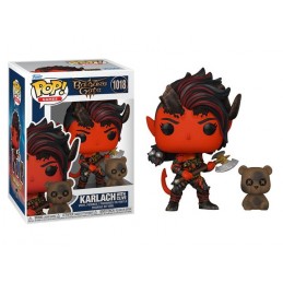 FUNKO POP! BALDUR'S GATE 3 KARLACH WITH CLIVE BOBBLE HEAD FIGURE FUNKO