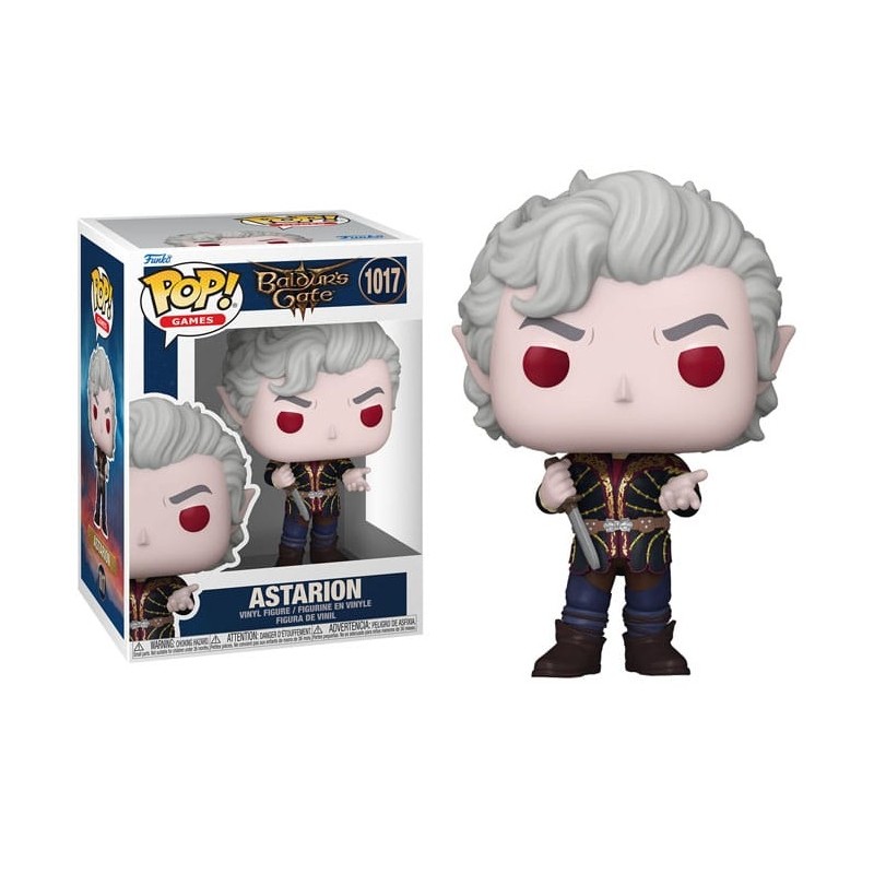 FUNKO POP! BALDUR'S GATE 3 ASTARION BOBBLE HEAD FIGURE FUNKO