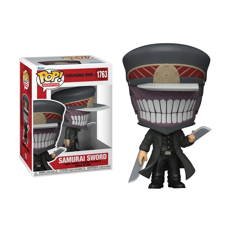 FUNKO POP! CHAINSAW MAN SAMURAI SWORD BOBBLE HEAD FIGURE FUNKO