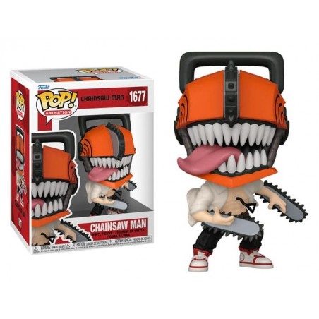 FUNKO POP! CHAINSAW MAN BOBBLE HEAD FIGURE