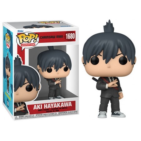 FUNKO POP! CHAINSAW MAN AKI HAYAKAWA BOBBLE HEAD FIGURE