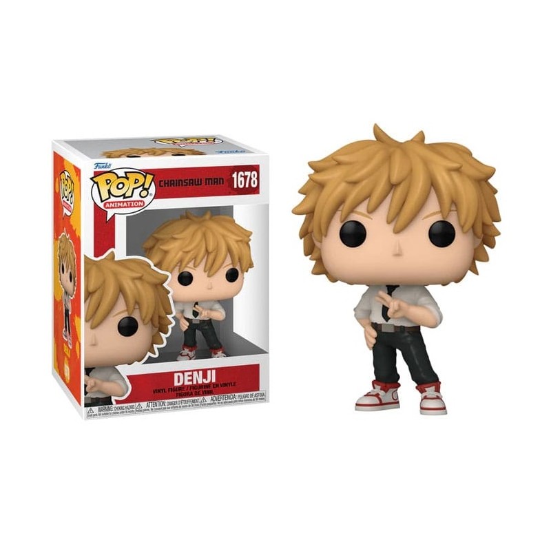 FUNKO POP! CHAINSAW MAN DENJI BOBBLE HEAD FIGURE FUNKO