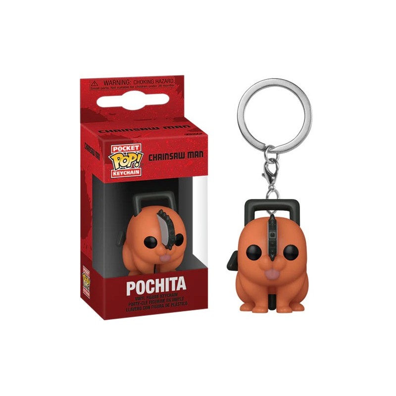 CHAINSAW MAN POCHITA POCKET POP! KEYCHAIN PORTACHIAVI FUNKO