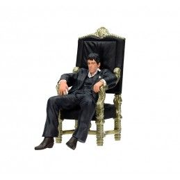 SCARFACE - TONY MONTANA IN HIS CHAIR FIGURE SD TOYS