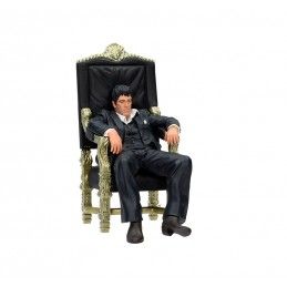 SD TOYS SCARFACE - TONY MONTANA IN HIS CHAIR FIGURE