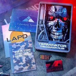 DOCTOR COLLECTOR TERMINATOR THE CONNOR FILES KIT GIFT BOX REPLICA