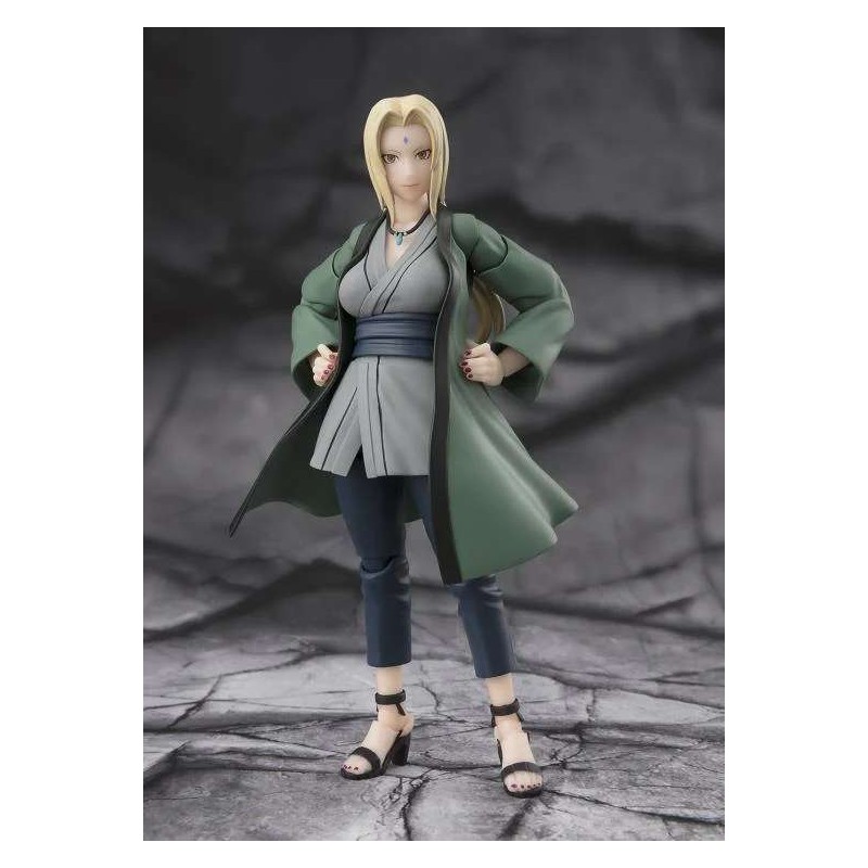 NARUTO SHIPPUDEN TSUNADE LEGENDARY MEDICAL NINJA S.H. FIGUARTS ACTION FIGURE BANDAI