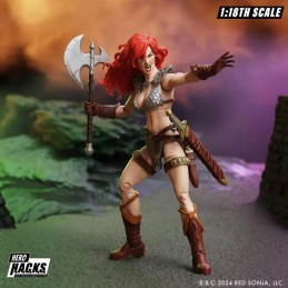 RED SONJA HERO H.A.C.K.S. ACTION FIGURE BOSS FIGHT STUDIO