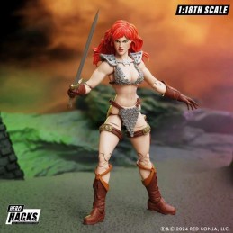 RED SONJA HERO H.A.C.K.S. ACTION FIGURE BOSS FIGHT STUDIO