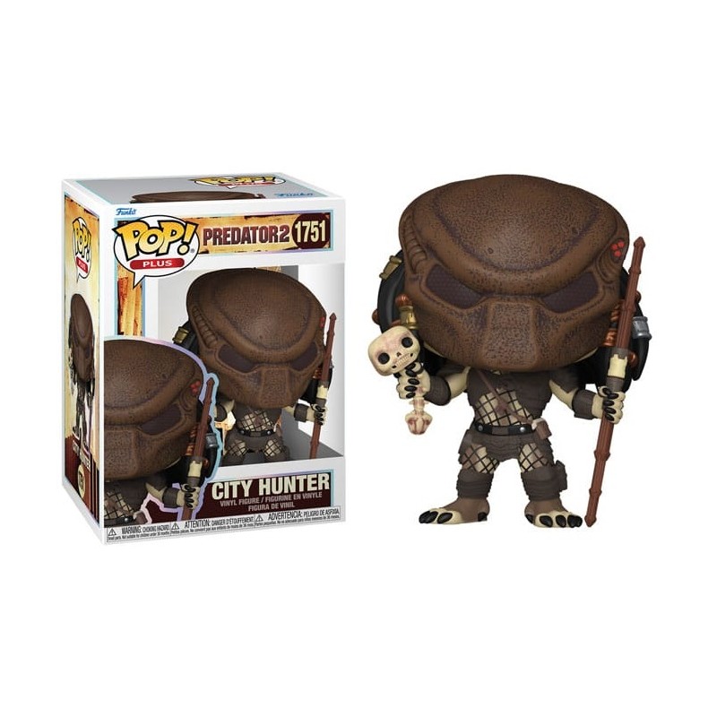 FUNKO FUNKO POP! PLUS PREDATOR 2 CITY HUNTER BOBBLE HEAD