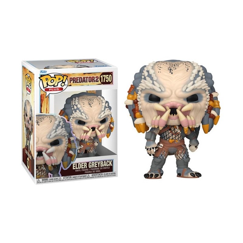 FUNKO FUNKO POP! PLUS PREDATOR 2 ELDER GREYBACK BOBBLE HEAD