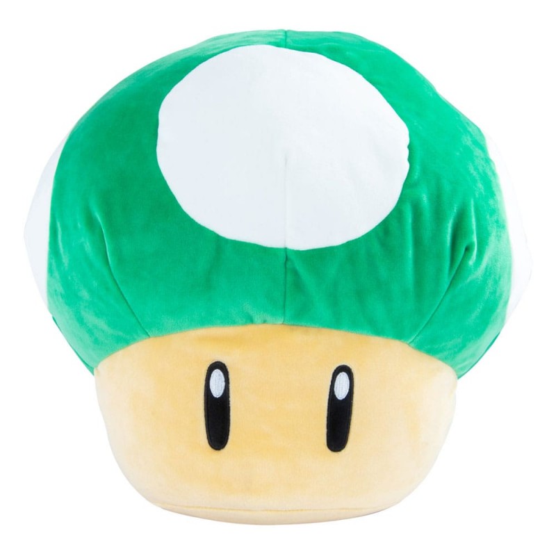 TOMY SUPER MARIO MOCCHI-MOCCHI MUSHROOM 1-UP PLUSH 36CM