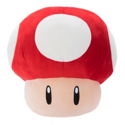 TOMY SUPER MARIO MOCCHI-MOCCHI - PELUCHE MUSHROOM 36CM PLUSH FIGURE