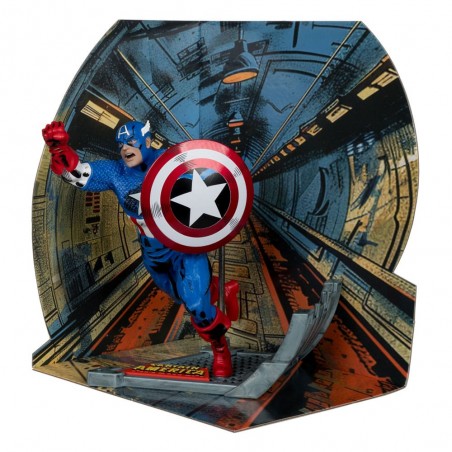 MARVEL PVC STATUE CAPTAIN AMERICA (CAPTAIN AMERICA 100) FIGURE