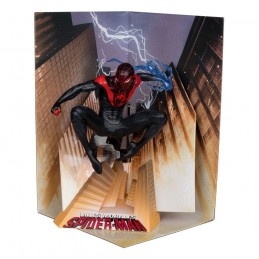 MARVEL PVC STATUE SPIDER-MAN (MILES MORALES SPIDER-MAN 1) STATUA FIGURE MC FARLANE