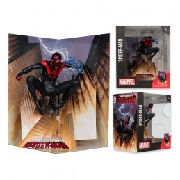 MARVEL PVC STATUE SPIDER-MAN (MILES MORALES SPIDER-MAN 1) STATUA FIGURE MC FARLANE