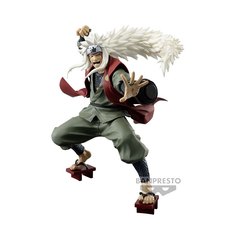 BANPRESTO NARUTO SHIPPUDEN COLOSSEUM JIRAIYA STATUE FIGURE