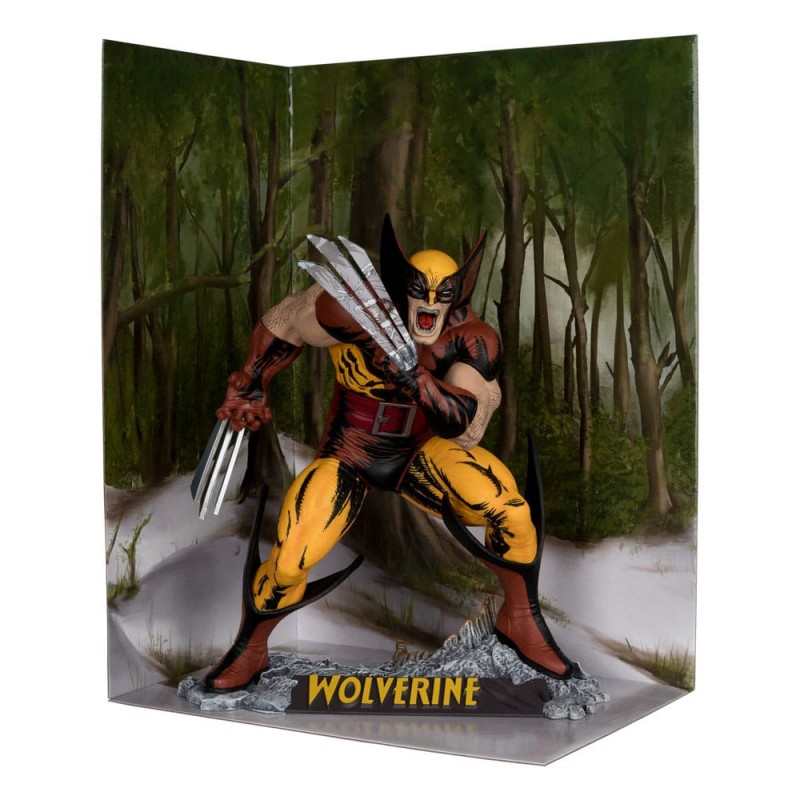 MARVEL PVC STATUE WOLVERINE (THE INCREDIBLE HULK 340) STATUA FIGURE MC FARLANE