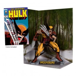 MC FARLANE MARVEL PVC STATUE WOLVERINE (THE INCREDIBLE HULK 340) FIGURE