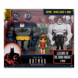 DC DIRECT THE NEW BATMAN ADVENTURES LEGENDS OF THE DARK KNIGHT 3-PACK ACTION FIGURES MC FARLANE