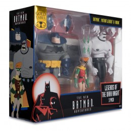 MC FARLANE DC DIRECT THE NEW BATMAN ADVENTURES LEGENDS OF THE DARK KNIGHT 3-PACK ACTION FIGURES