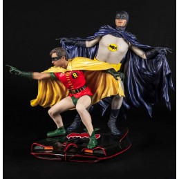 PURE ARTS DC COMICS BATMAN AND ROBIN 1966 STATUE FIGURE DIORAMA