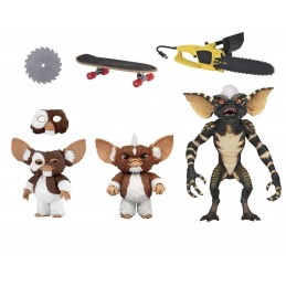 GREMLINS EVOLUTION OF A GREMLIN 40TH ANNIVERSARY SET ACTION FIGURE NECA