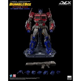 THREEZERO TRANSFORMERS BUMBLEBEE DLX OPTIMUS PRIME CYBERTRON MODE 28.5 CM ACTION FIGURE