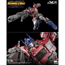 THREEZERO TRANSFORMERS BUMBLEBEE DLX OPTIMUS PRIME CYBERTRON MODE 28.5 CM ACTION FIGURE