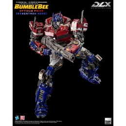 THREEZERO TRANSFORMERS BUMBLEBEE DLX OPTIMUS PRIME CYBERTRON MODE 28.5 CM ACTION FIGURE